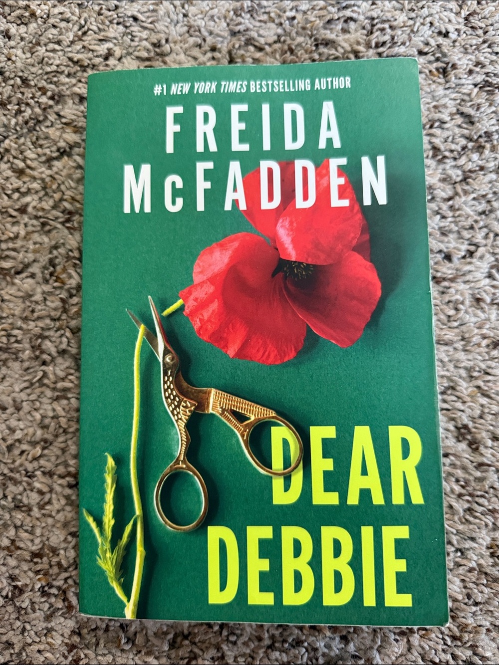 Dear Debbie - Freida McFadden Book